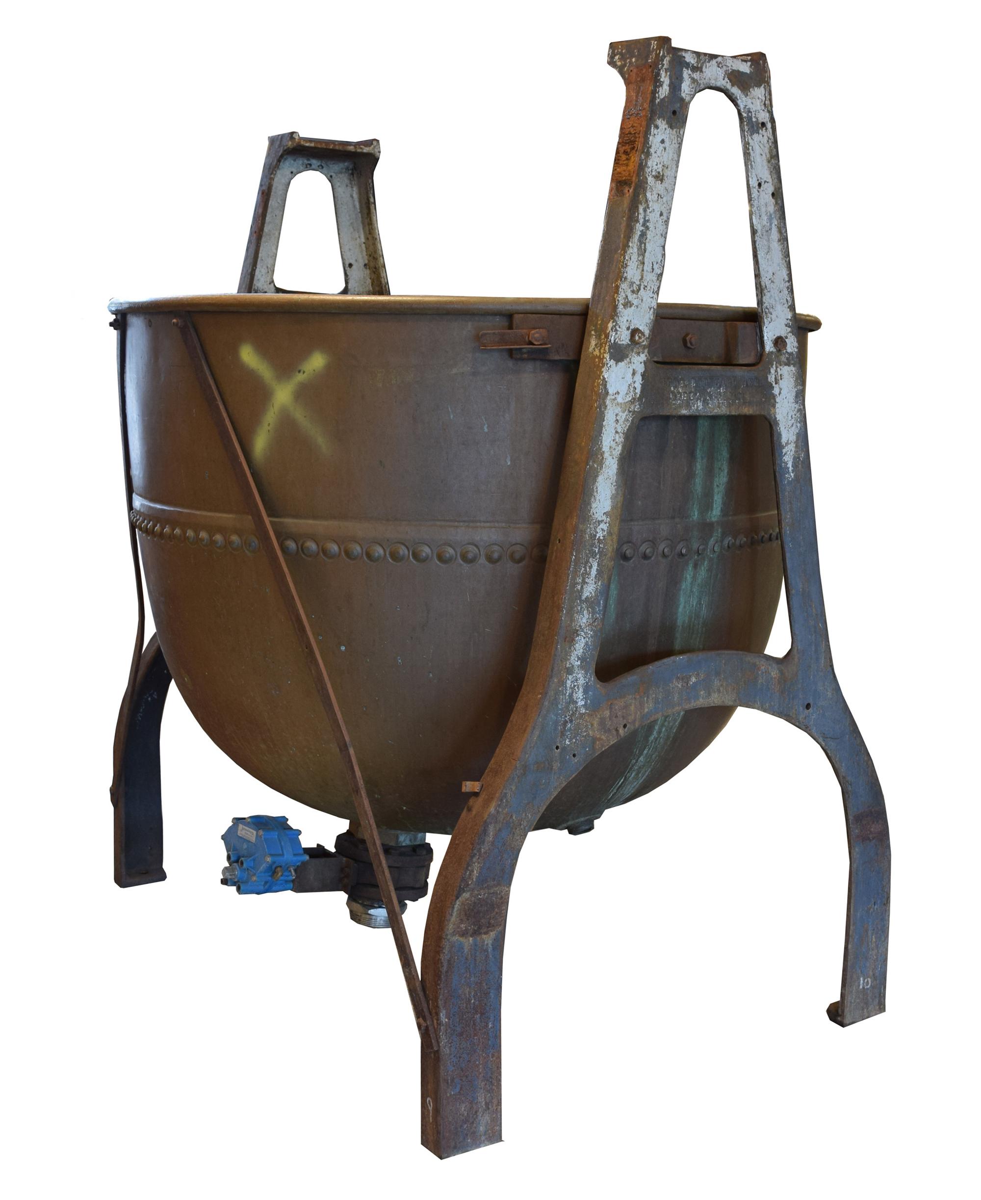 A Copper Kettle from the Hershey Chocolate Factory 70" W x 65" D x 78.5" H — United States, Mid-20th Century