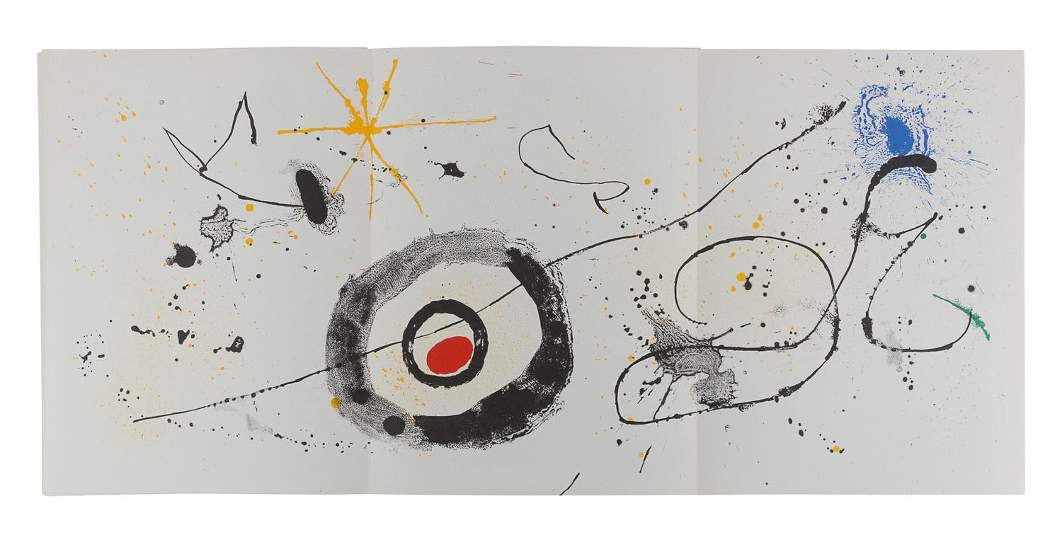 [DERRIÈRE LE MIROIR - MIRÓ]. A group of 6 Joan Miró issues, comprising: