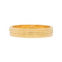 TIFFANY & CO., YELLOW GOLD 'ATLAS' BANGLE BRACELET
