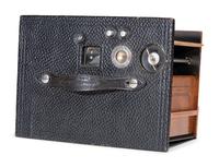 [EARLY PHOTOGRAPHY]. Eastman Kodak Co. No. 2 Stereo Kodak box camera. Rochester, NY, ca 1901-1905.