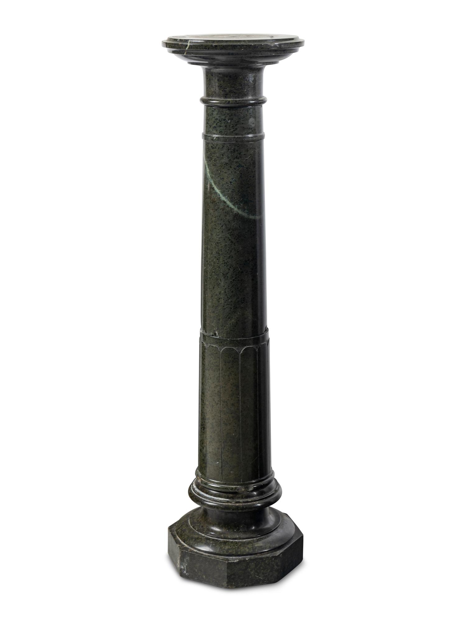 A Continental Marble Pedestal