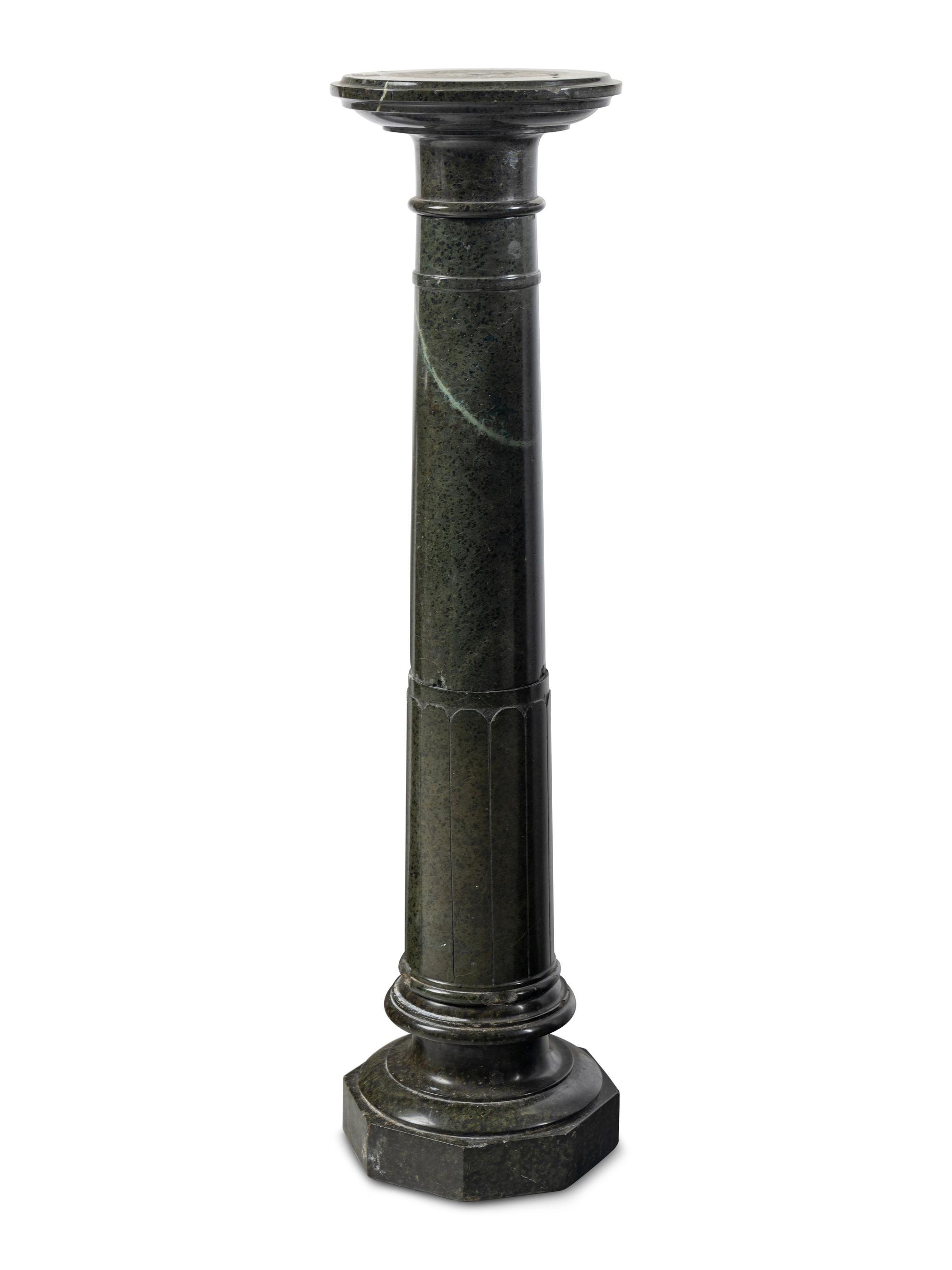 A Continental Marble Pedestal