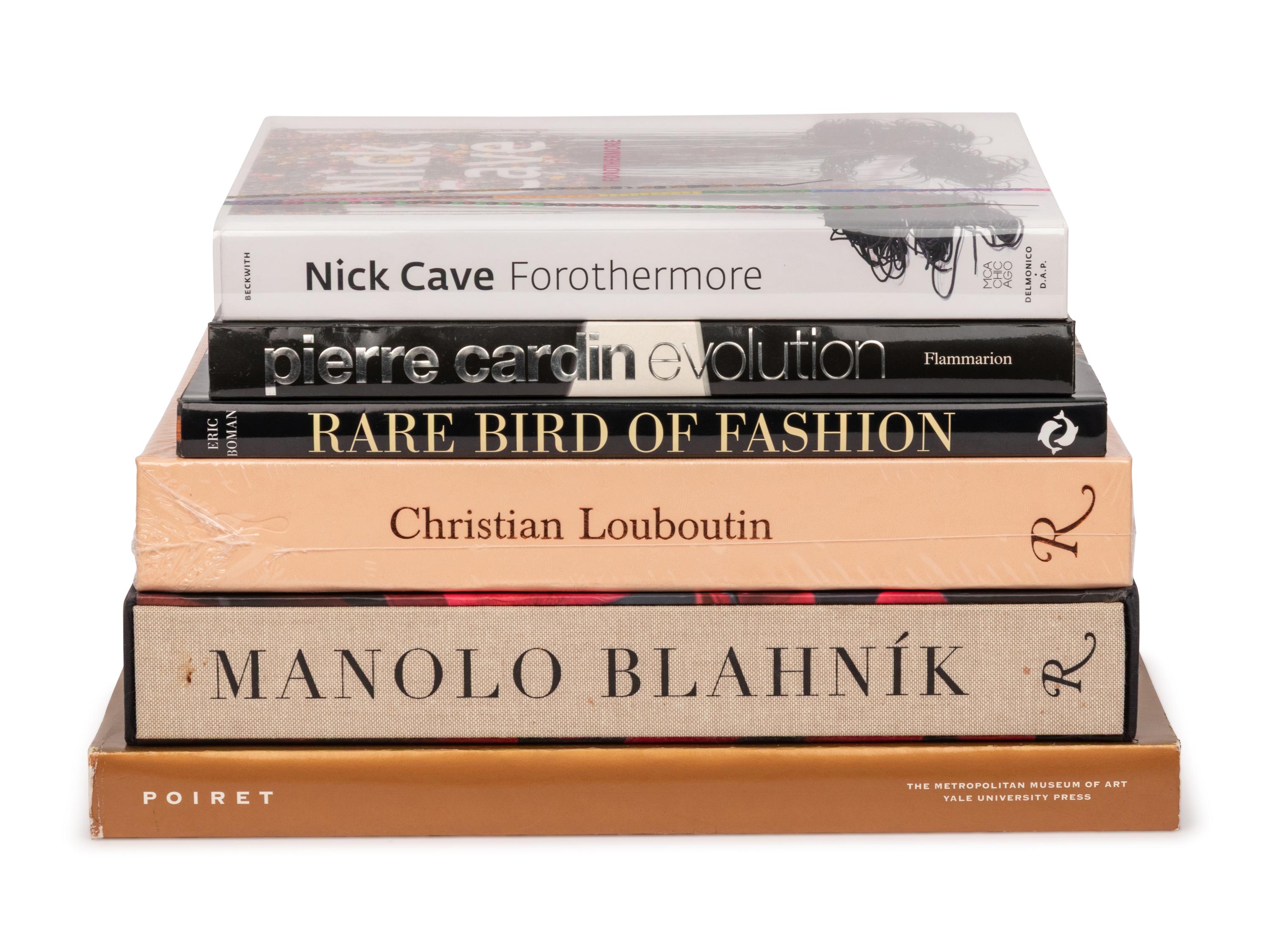 Six Fashion & Art Books