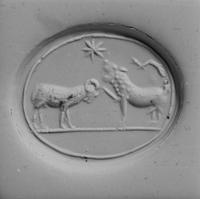 A Roman Red Jasper Zodiac Gem