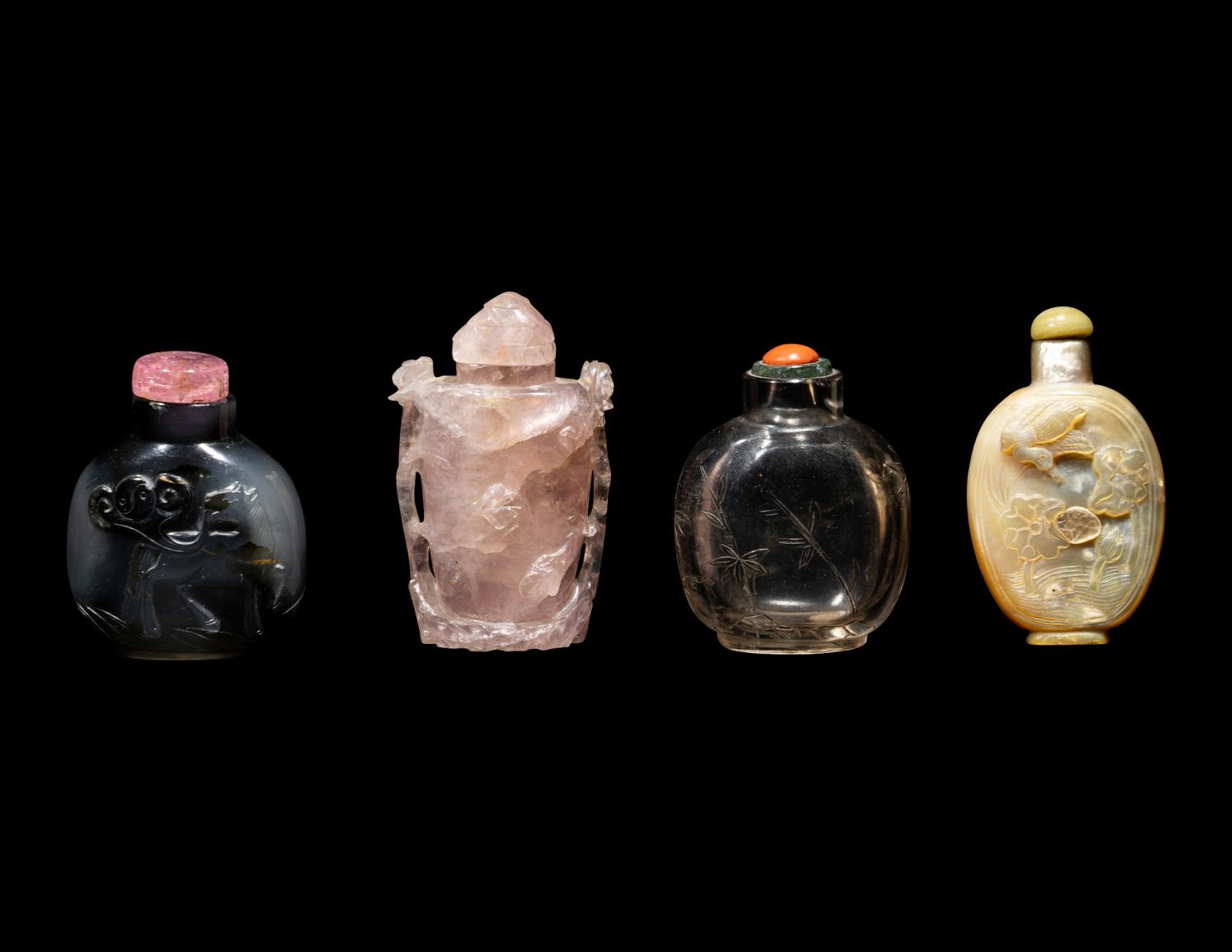 Four Chinese Snuff Bottles
