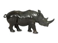 A Carved Stone Model of a Rhinoceros