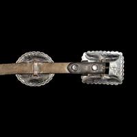 Navajo Silver Concha Belt