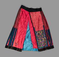 Three Chinese Silk Embroidered Articles