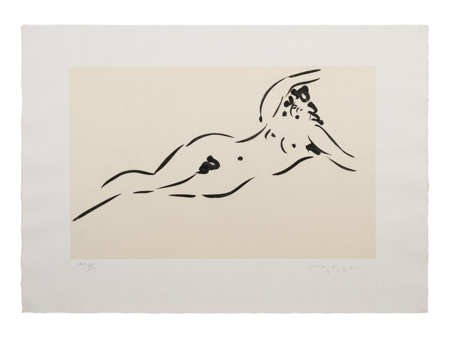 Nude (a pair of prints)