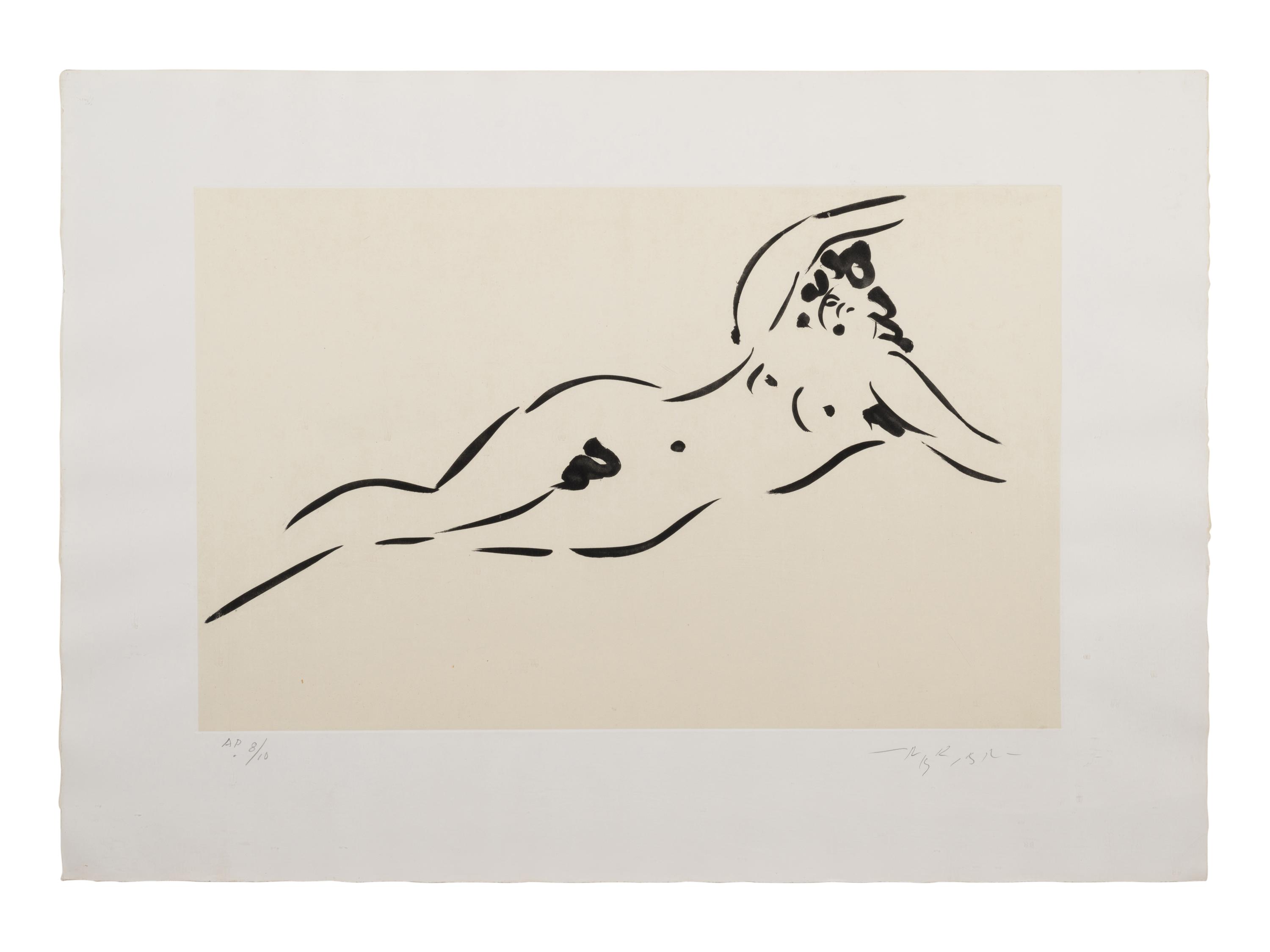 Nude (a pair of prints)