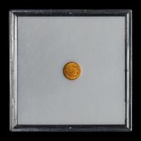 An 1849-C Liberty Head: Closed Wreath $1 Gold Coin