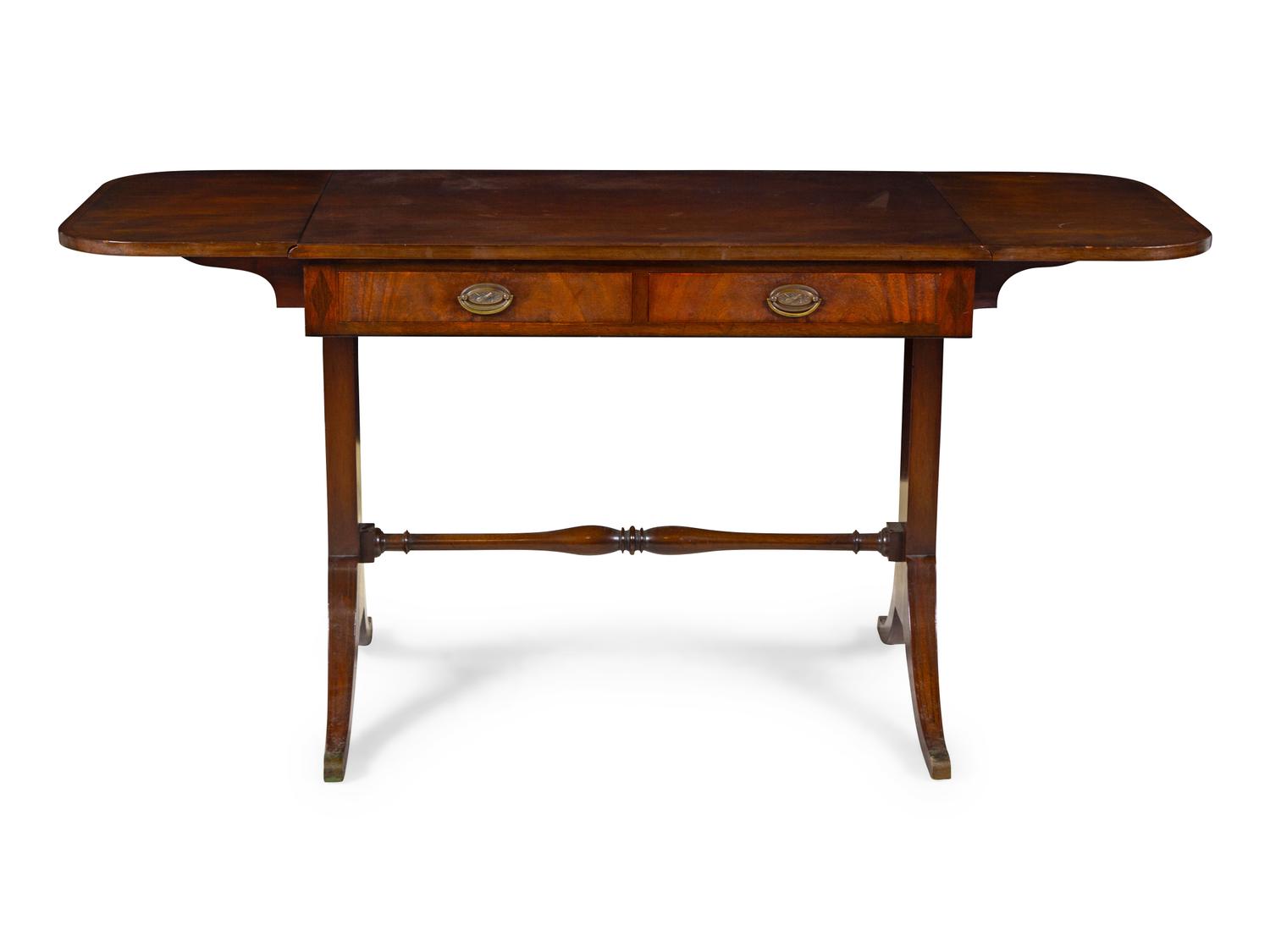 A Regency Style Mahogany Sofa Table
