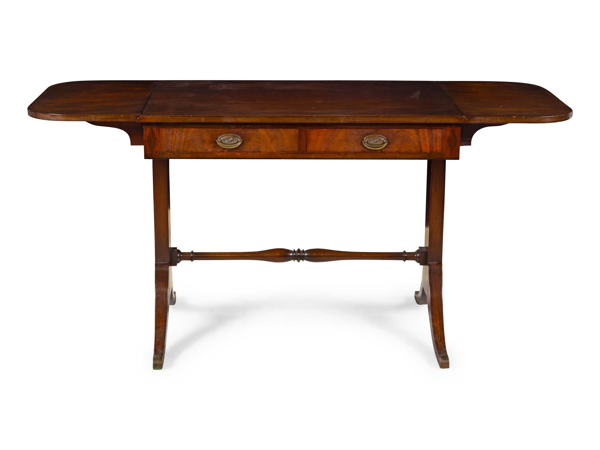 A Regency Style Mahogany Sofa Table
