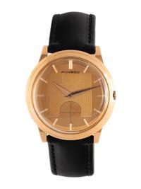 MOVADO, 18K PINK GOLD WRISTWATCH