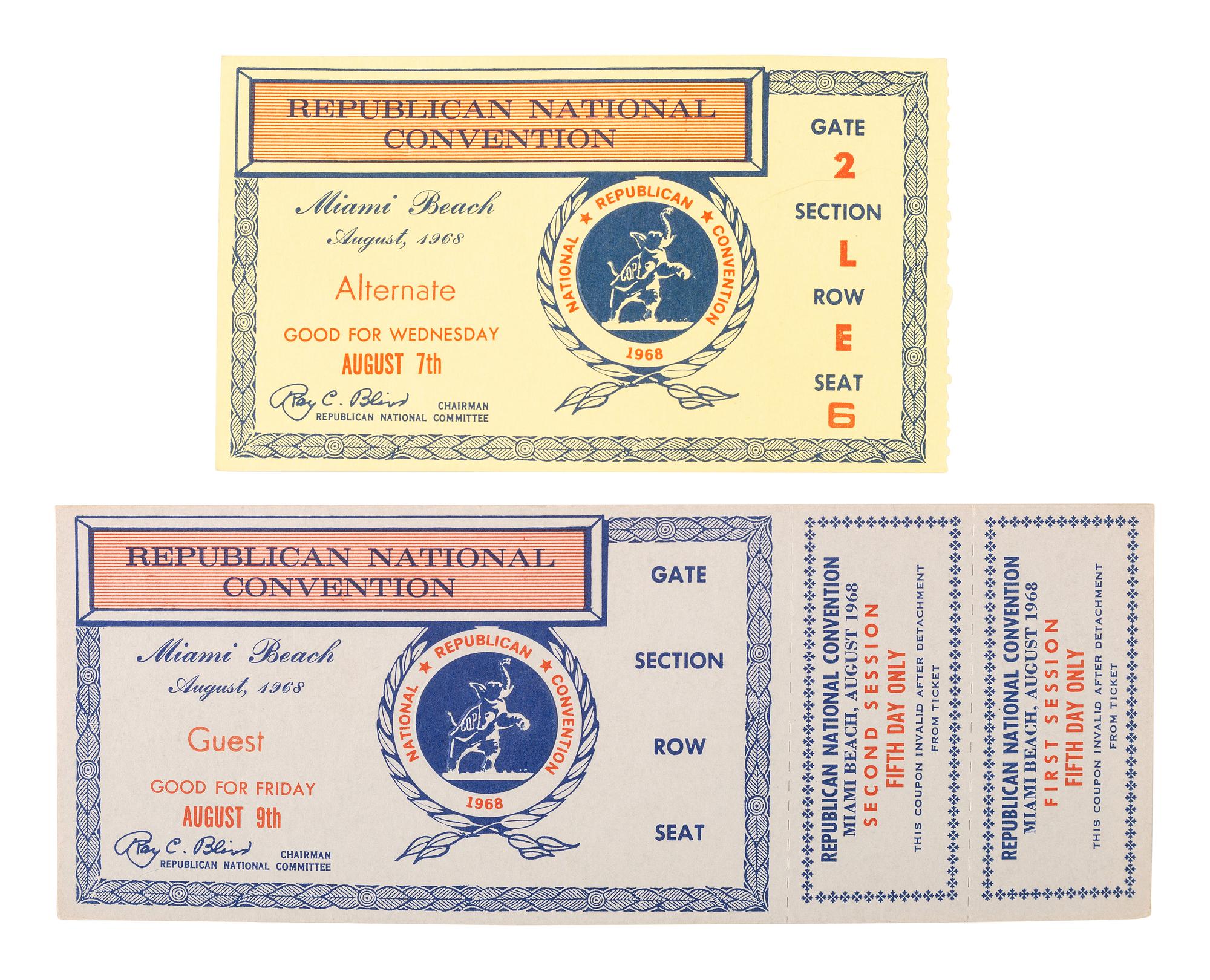 [NIXON, Richard M. (1913-1994)]. Posters, pamphlets, and ephemera from Nixon's political career.