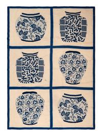 A Needlepoint Wool Rug