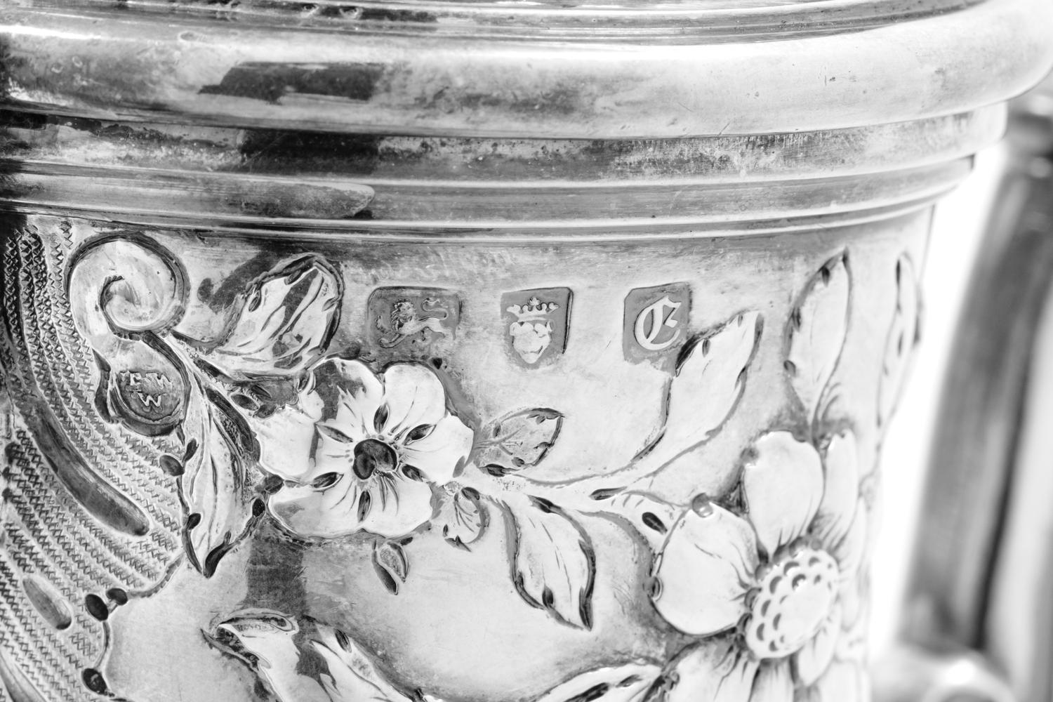 A George II/III Silver Coffee Pot