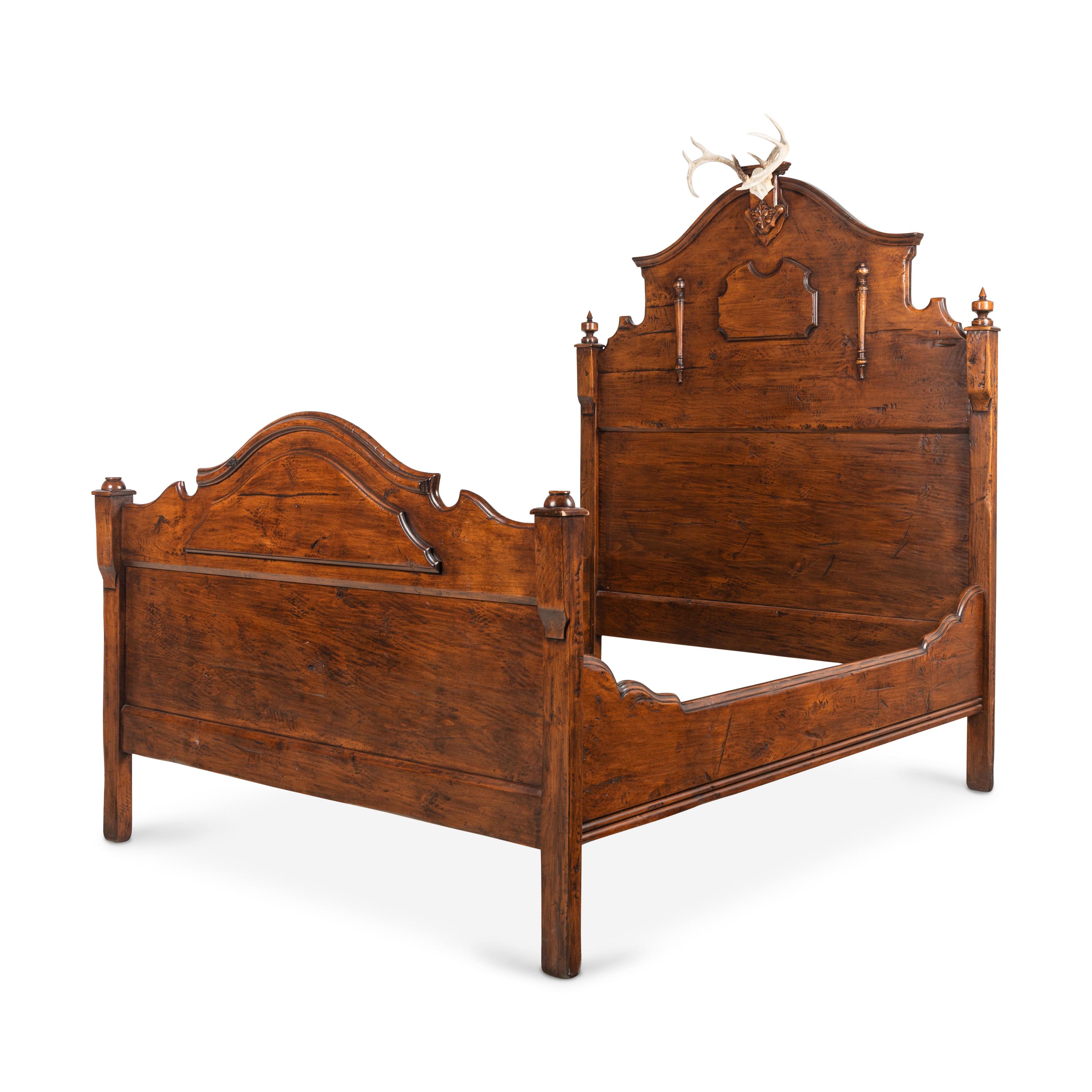 A Rustic Style Bed