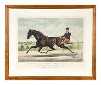 [HORSE RACING SCENES] -- CURRIER and IVES, publishers -- After John Cameron, or Scott Leighton