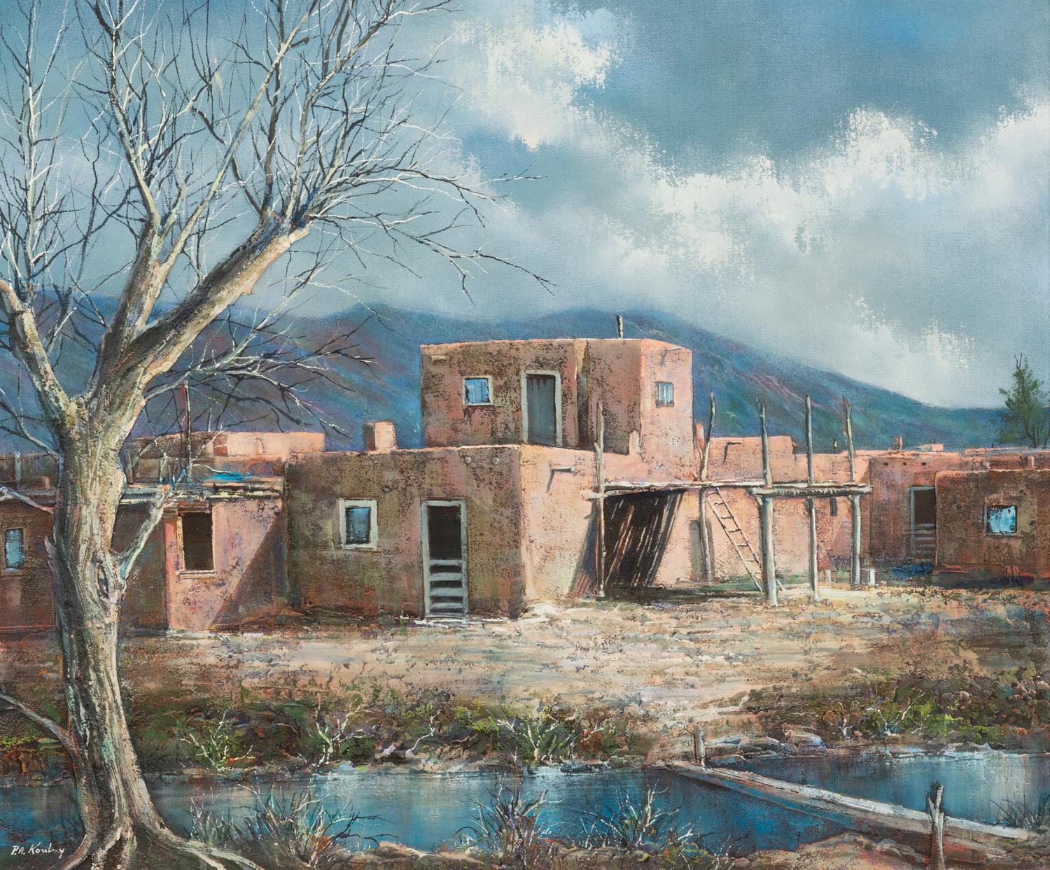 Pueblo Scene