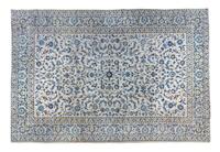 A Kashan Wool Rug 14 feet 10 inches x 10 feet 3 inches.