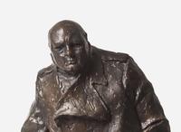 Ivor Roberts-Jones (British, 1916-1996) - Sir Winston Churchill, Maquette for the Monument in Parliament Square