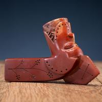 Western Great Lakes Catlinite Pipe Bowl