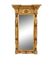 A Classical Giltwood Pier Mirror — First Half 19th Century