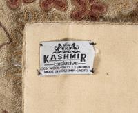 An Indian Floral Chainstitch Rug