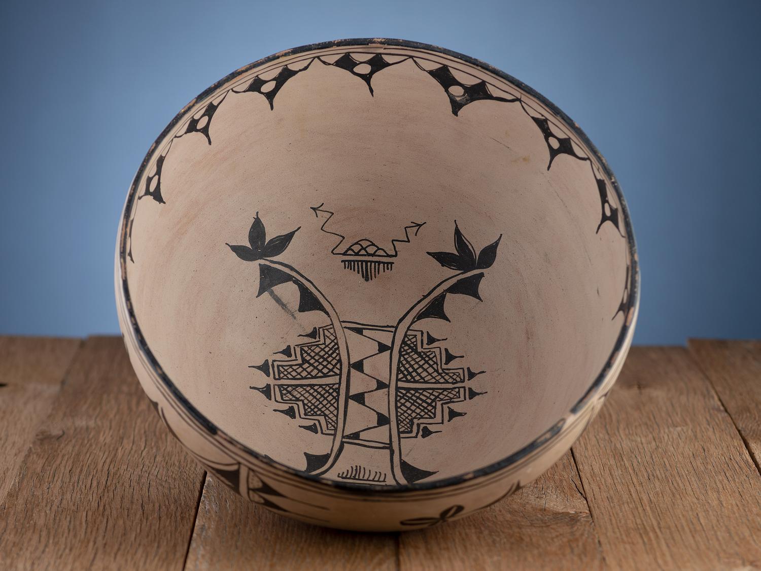 Cochiti Pottery Dough Bowl