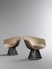 Pair of Lounge Chairs Knoll, USA