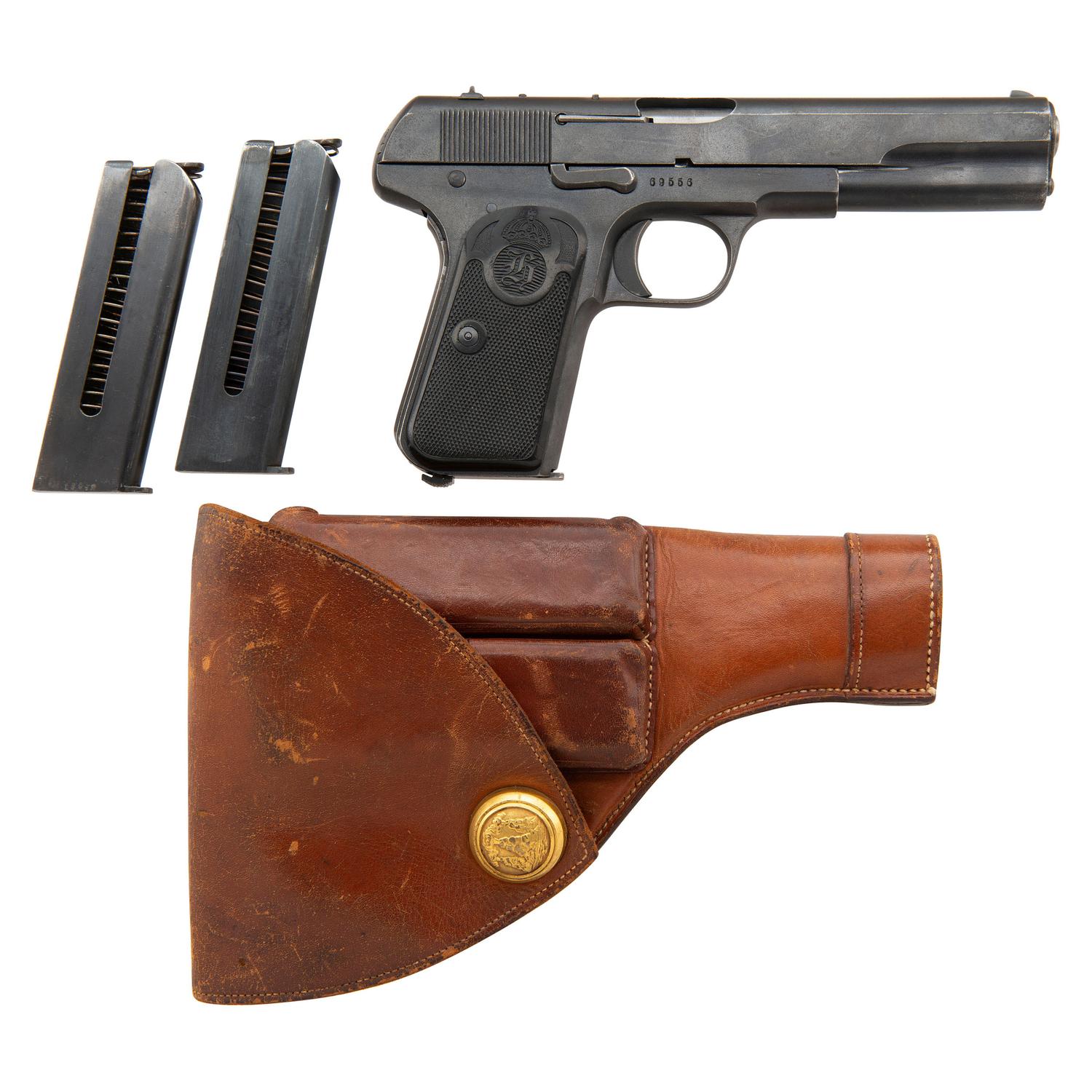 **Swedish Browning Model 1907 with Holster