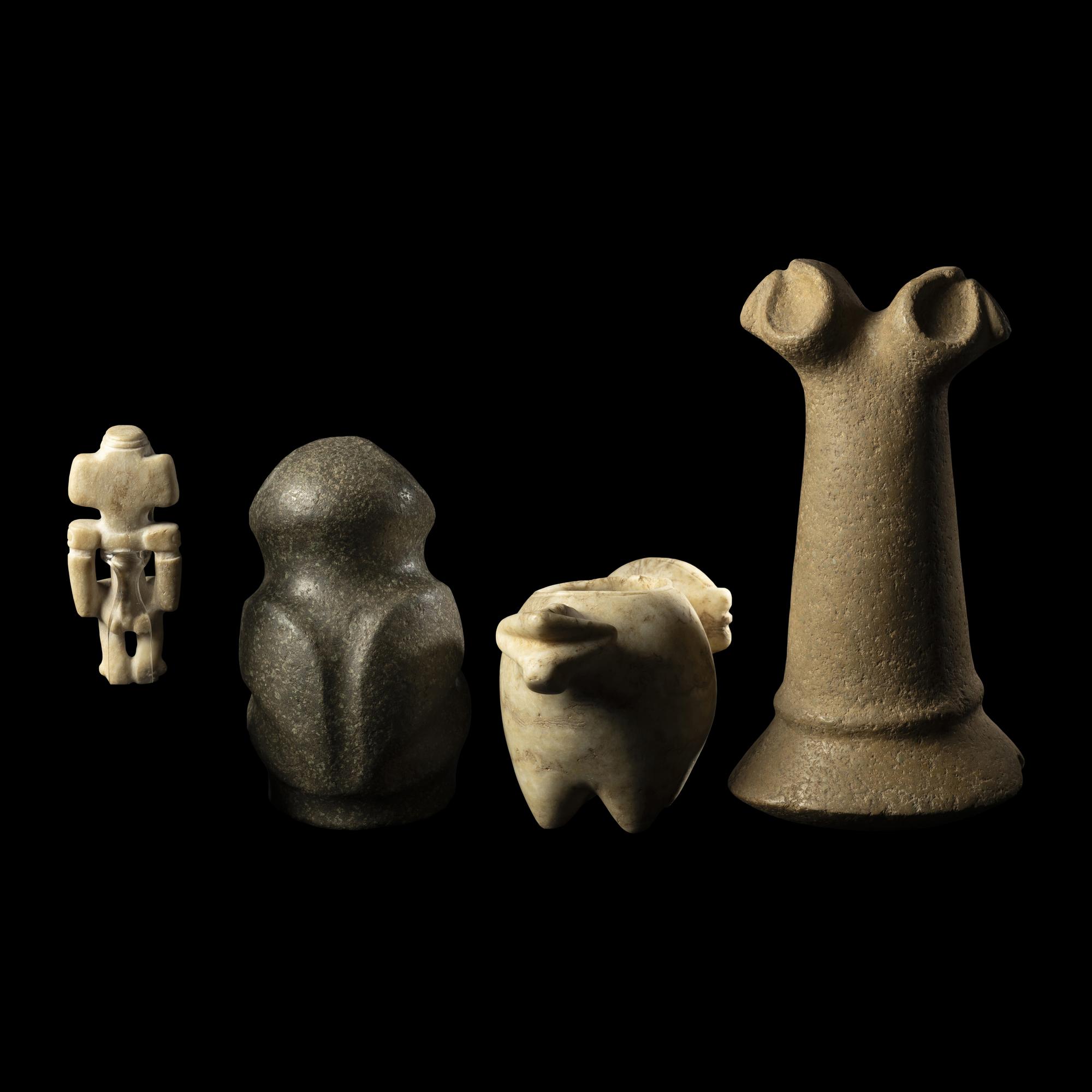 Four Taino Stone Items