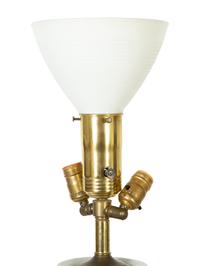 A Chinese Export Porcelain Vase Mounted as a Lamp