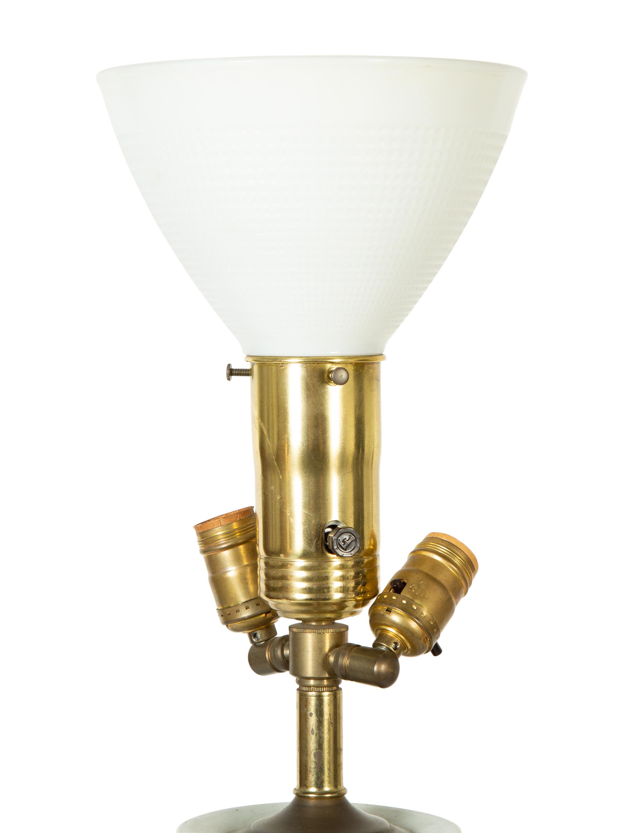 A Chinese Export Porcelain Vase Mounted as a Lamp