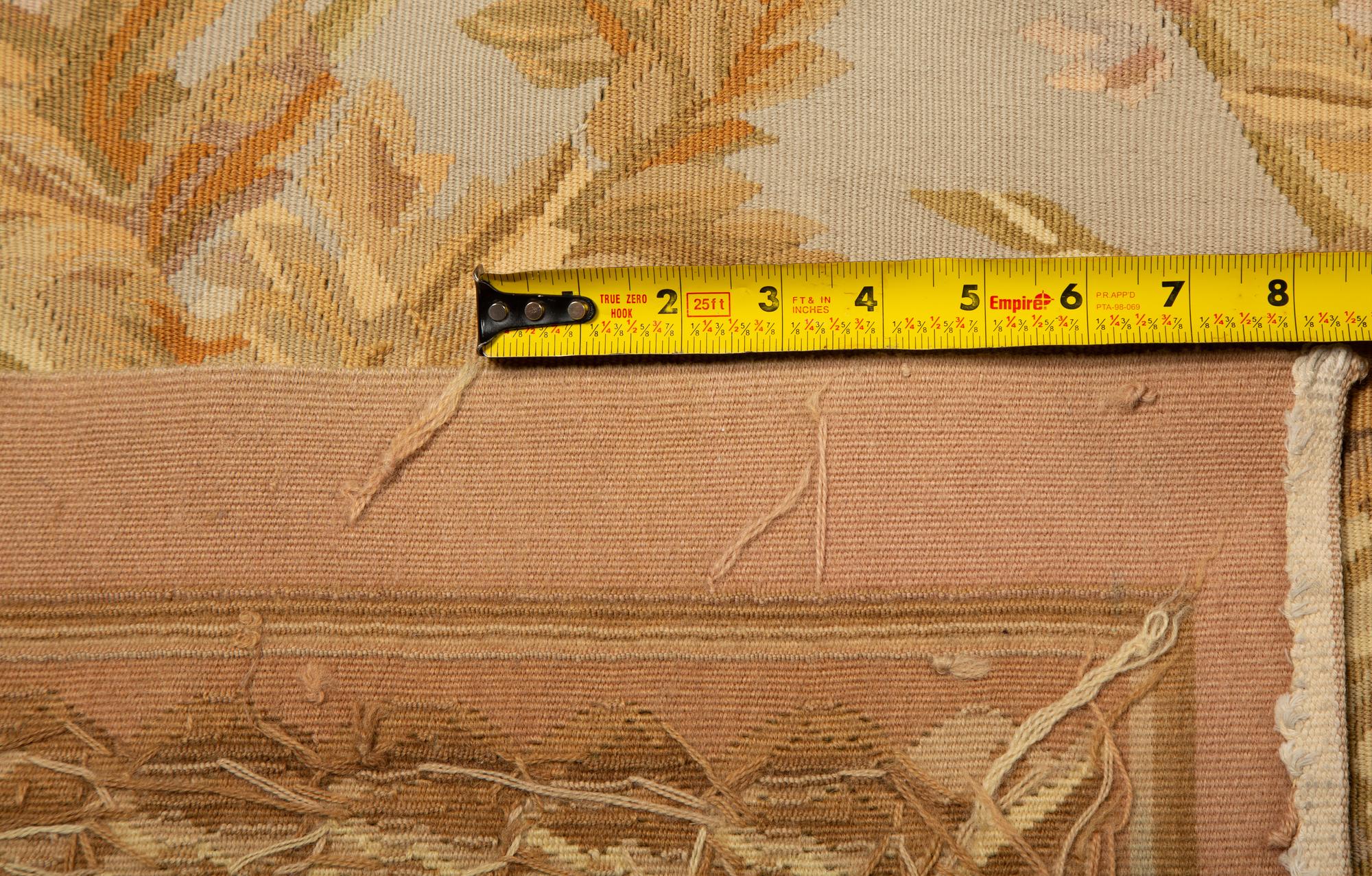 An Aubusson Style Wool Carpet