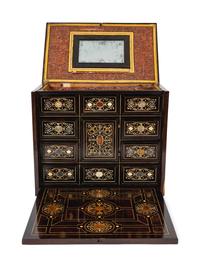 An Italian Inlaid Rosewood Vargueno