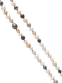 MULTICOLOR CULTURED PEARL NECKLACE