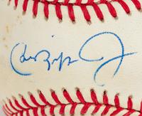 A Group of Three Cal Ripken Jr. Signed Autograph Baseballs (Beckett Authentication Services BAS Certified),