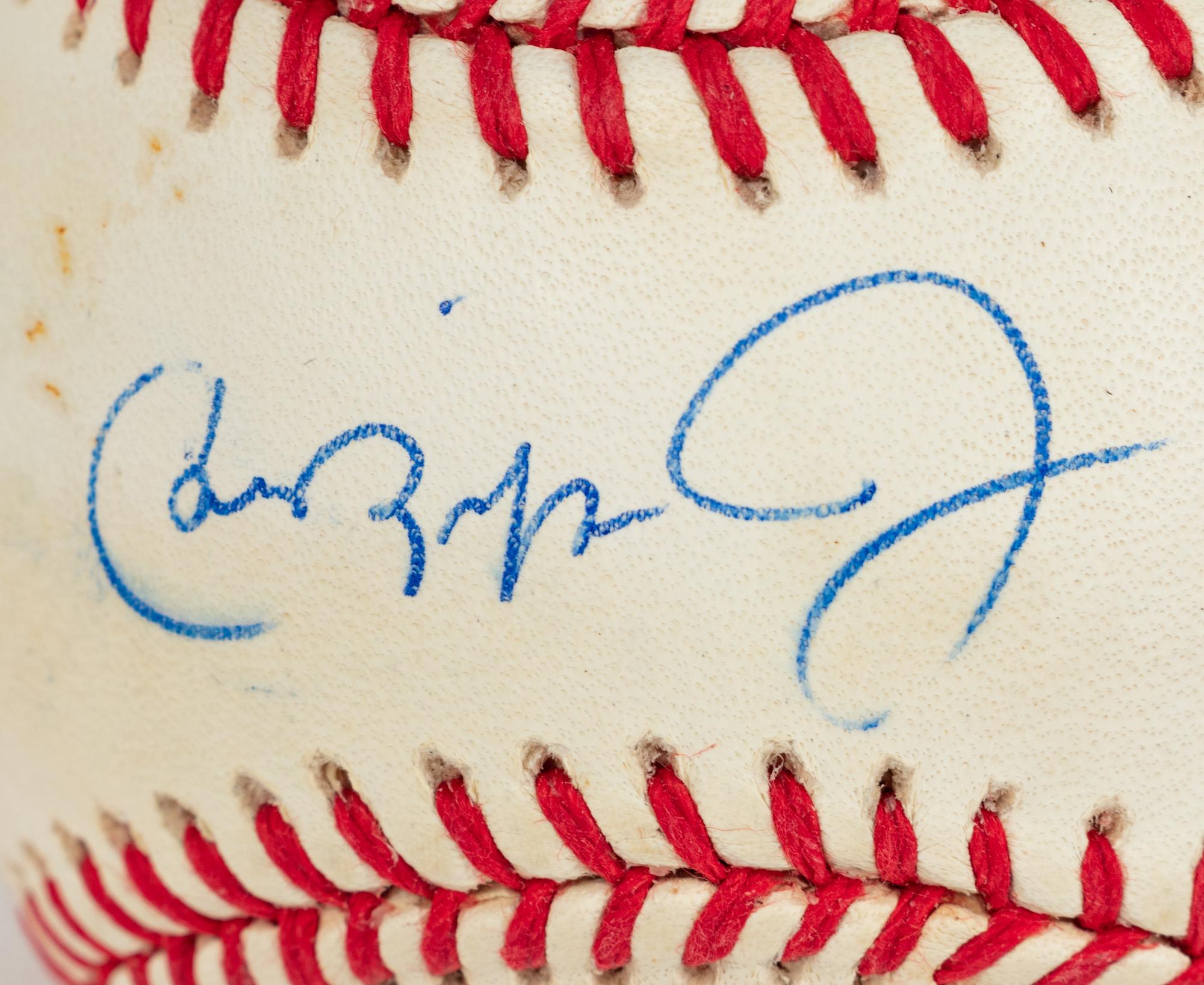 A Group of Three Cal Ripken Jr. Signed Autograph Baseballs (Beckett Authentication Services BAS Certified),
