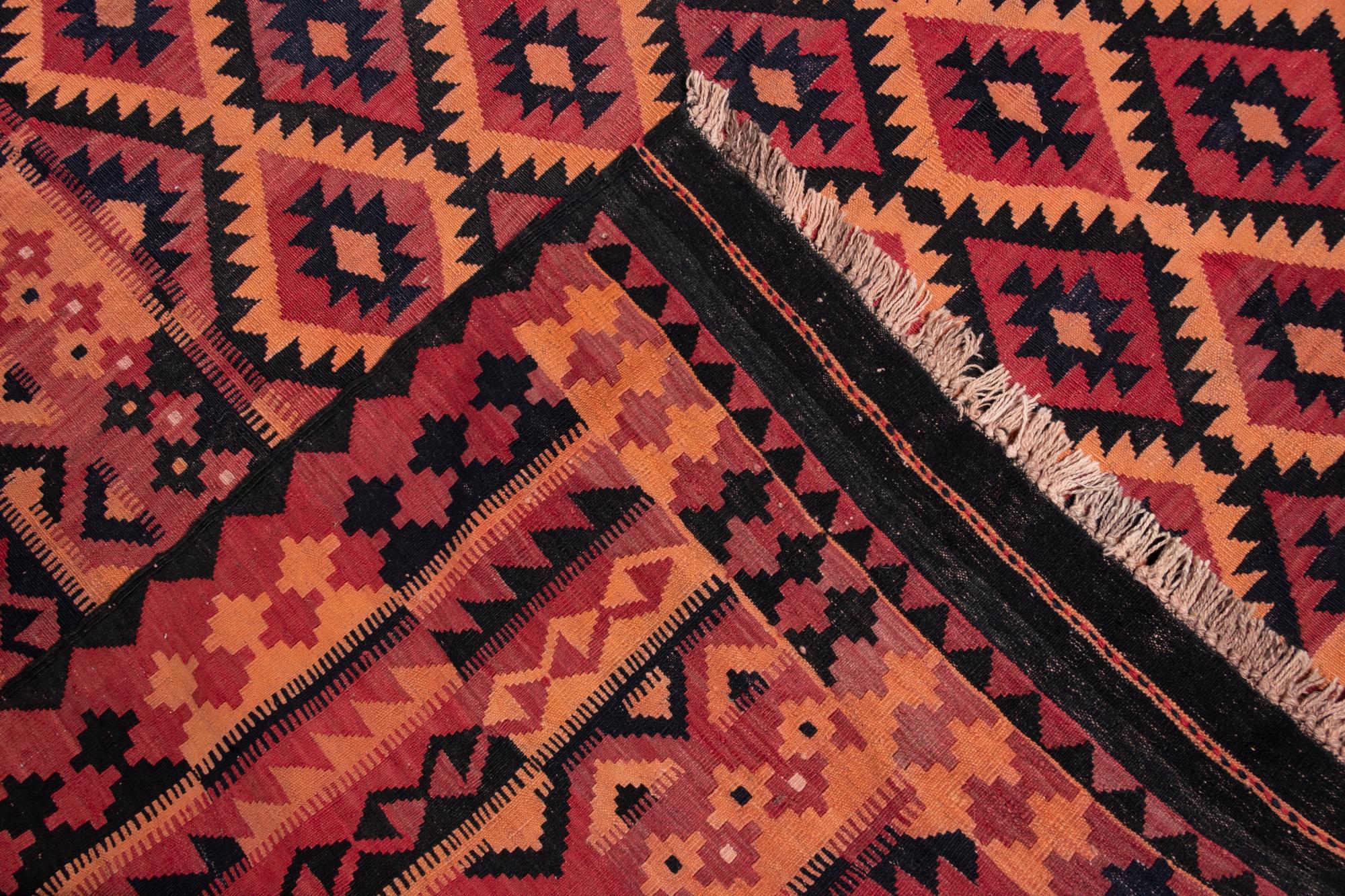An Afghan Kilim Wool Rug