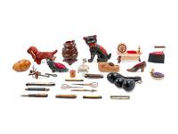 A Collection of Needlework Tools