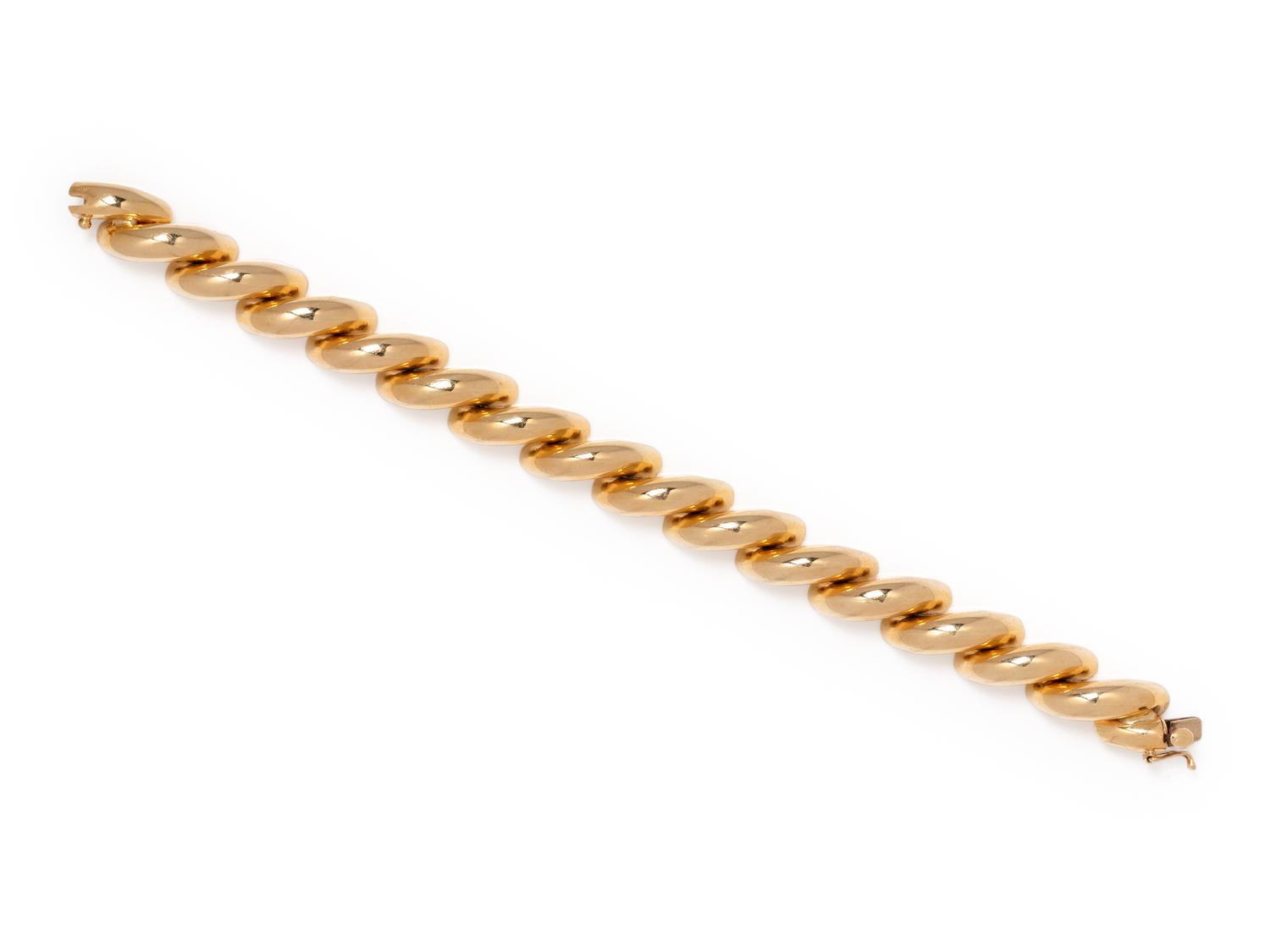 YELLOW GOLD BRACELET