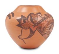 Polychrome Pottery Jar