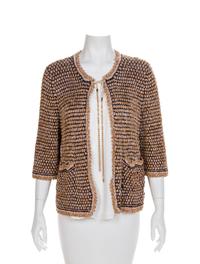 Chanel Knit Cardigan, 2000s Size label: 44