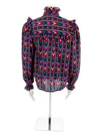 Two Saint Laurent Rive Gauche Blouses, 1980-90s