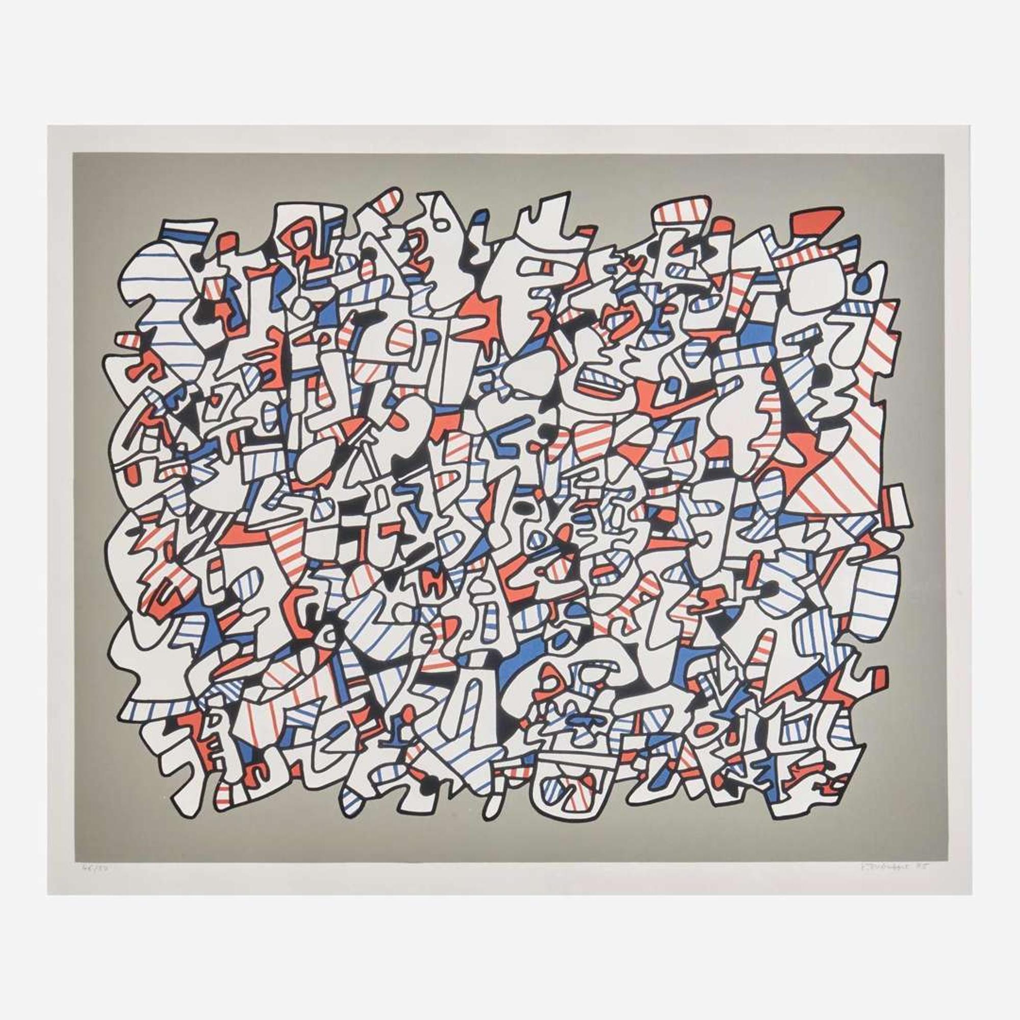 Jean Dubuffet (French, 1901-1985) Ontogénèse