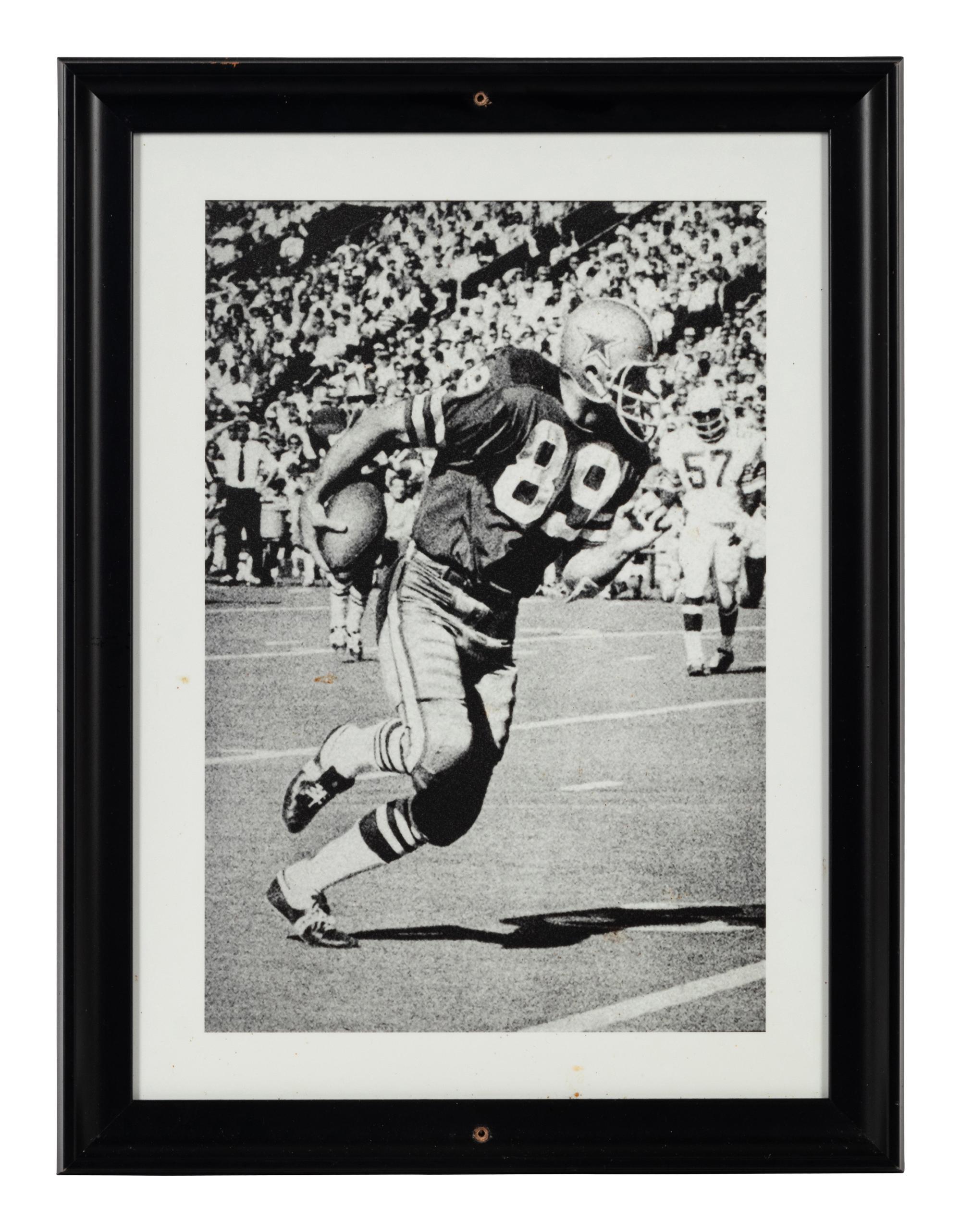 A Group of Seven Photographs Depicting Mike Ditka as a Player Formerly Displayed at Mike Ditka’s Restaurant