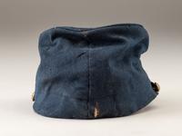 [CIVIL WAR]. Standard 1858 forage cap, with manufacturer's label.