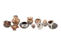 Group of Miniature Pueblo Pottery